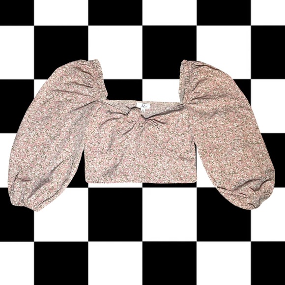 FEEL IN floral crop top - Picture 2 of 6